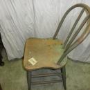 B3726 Vintage/Antique Rounded Back Chair