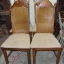 B4675 Vintage/Antique Set of 4 High Back Chairs