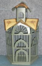 Y1031 Vintage Wall Birdcage Planter