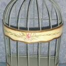 Y1032 Vintage Small Birdcage Planter