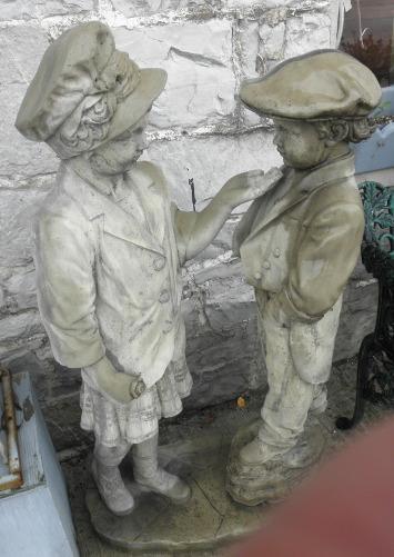 Statue - Boy and Girl