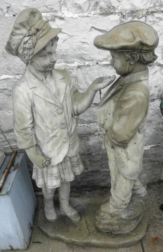 Statue - Boy and Girl