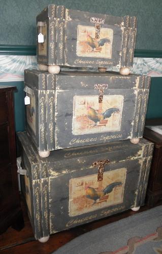 Trunks - Set of Three