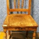 B2176 Vintage/Antique Set of 6 Oak Chairs