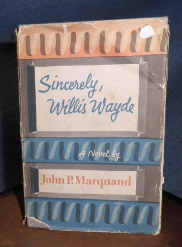 Book, Sincerely Willis Wayde B4807