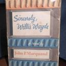 Book, Sincerely Willis Wayde B4807