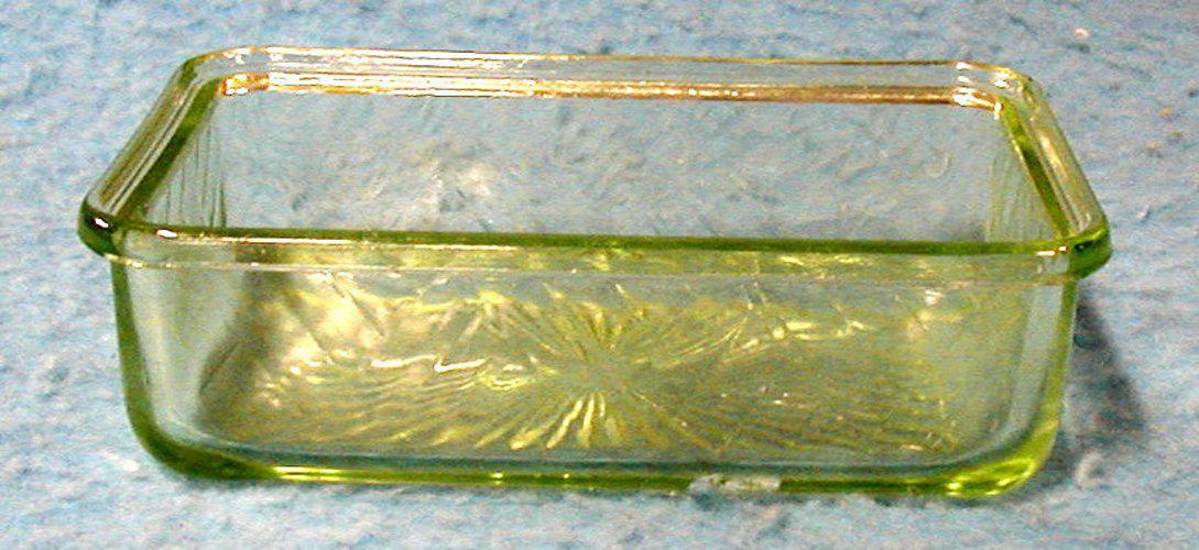 Butter Dish - Green B2245
