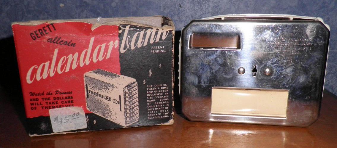 Calendar Bank And Box B4645