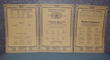 Charts for McDougal Cabinet (Set of 3) B3846
