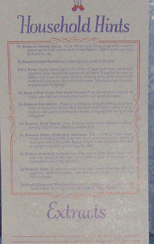Charts for Napanese Cabinet (Set of 3) B3844