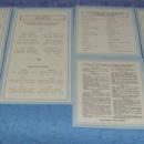 Charts for Sellers Cabinet (Set of 6) B3843