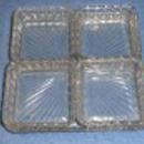 Dish - Vegetable Holder - 4 Separate Sections B4501
