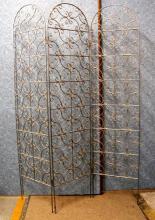 Divider Screen, 3 Panels, Metal Y524