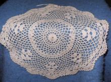 Doily - Ecru - Crochet - Delicate B4695