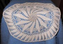 Doily - Large - Round - Ecru - Crochet B4696