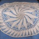 Doily - Large - Round - Ecru - Crochet B4696