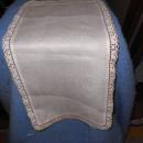 Dresser Scarf - Crochet Edge - Small Rectangle B4685