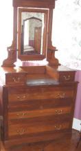 Dresser With Marble B3549