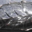 Glass Dish Leaf Pattern F460