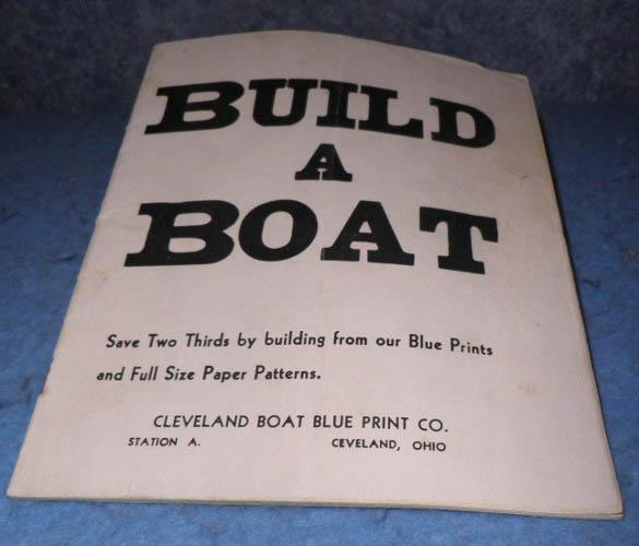 How To Build A Boat - 1939 - Instruction And Print Book B4635