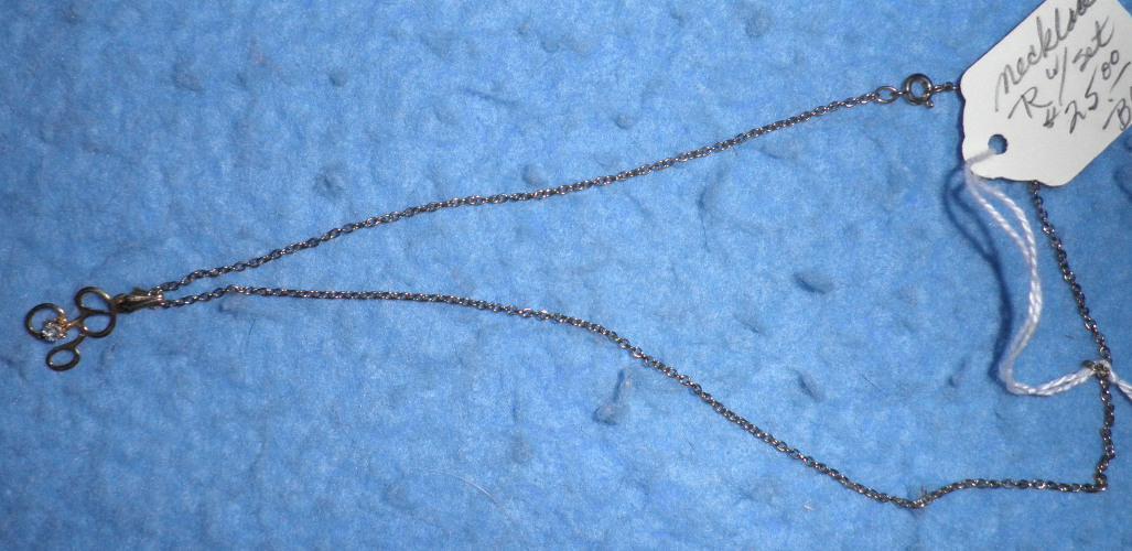 Necklace - Letter R B3788