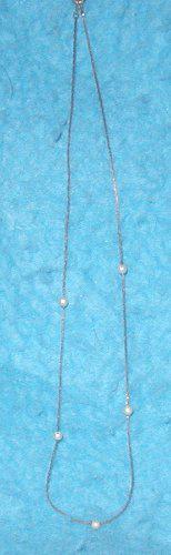 Necklace - Pearl & Gold B3144