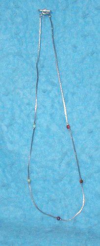 Necklace - Small Multi Beads B3143