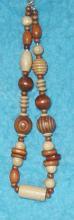 Necklace - Wood Beads B3145