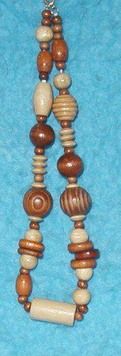 Necklace - Wood Beads B3145