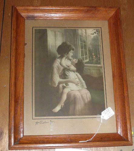 Picture With Oak Frame B4941