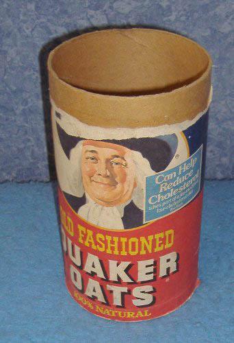 Quaker Oats Box - No Lid B3774