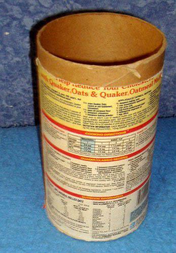 Quaker Oats Box - No Lid B3774