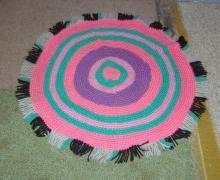 Rug, Crocheted B4229