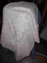 Tablecloth, White Lace B4699