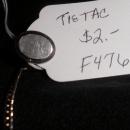 Tie Tac - Silver - Oval F476