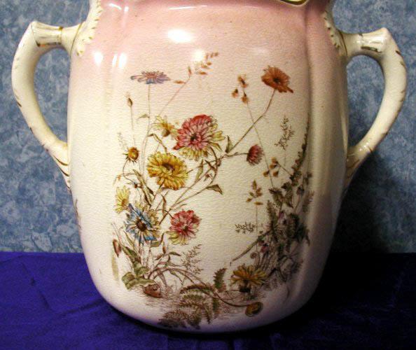 Urn--Large Pink Floral B2660