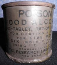 Wood Alcohol Can F195