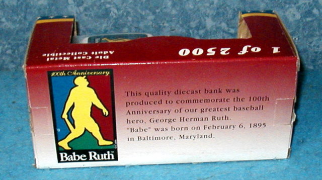 Bank - Babe Ruth Limited Edition