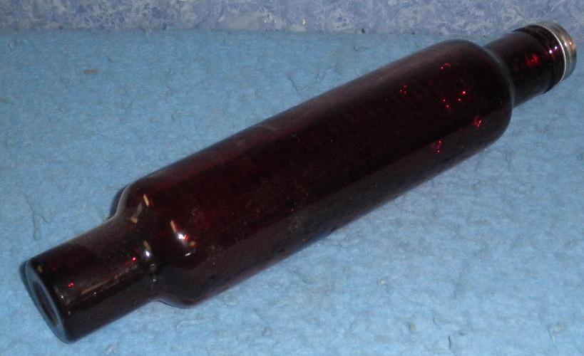 Rolling Pin Red Glass