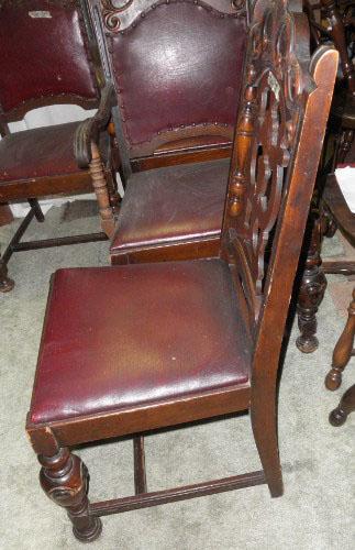 B3291 Vintage/Antique Set of 2Chairs