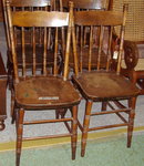Chairs - Set of 6 Bleeding Heart Pattern