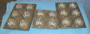 Vintage Muffin Tins Dessert--Set of 3