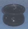 Black Glazed Flower Pot L109