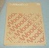 Vintage Wood Book with Blue Print