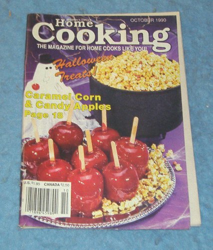 Vintage Magazine - Home Cooking October 1990
