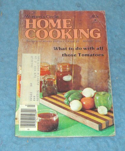 Vintage Magazine - Home Cooking August 1976