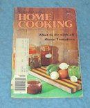 Vintage Magazine - Home Cooking August 1976