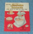 Vintage Sunbeam Mix Master Recipes