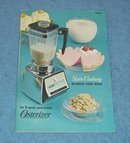 Vintage Manual - Osterizer Blender with Recipes