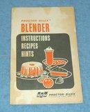 Manual - Proctor Silex Blender
